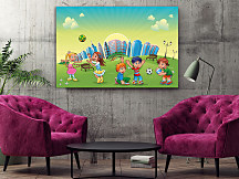 Obraz do škôlky Poďme sa hrať 1777